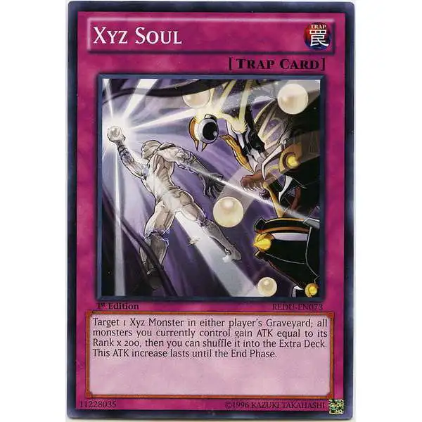 YuGiOh Trading Card Game Return of the Duelist Common Xyz Soul REDU-EN073