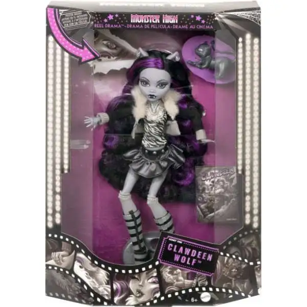 Monster High Reel Drama Clawdeen Wolf Exclusive Doll