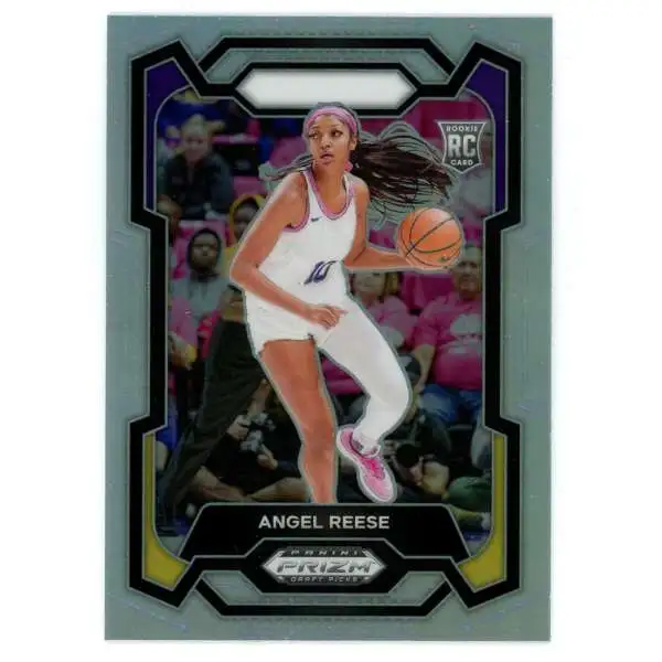 NCAA 2024 Panini Prizm Draft Picks Basketball Silver Angel Reese #38 [Rookie]