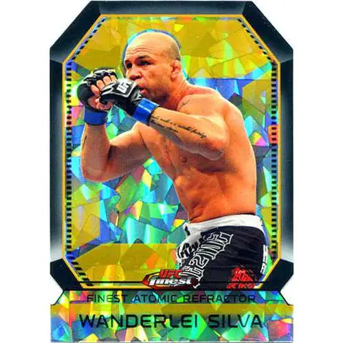 Topps UFC 2011 Finest Atomic Refractor Wanderlei Silva