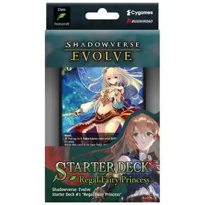 Shadowverse: Evolve Trading Card Game Regal Fairy Princess Starter Deck #01