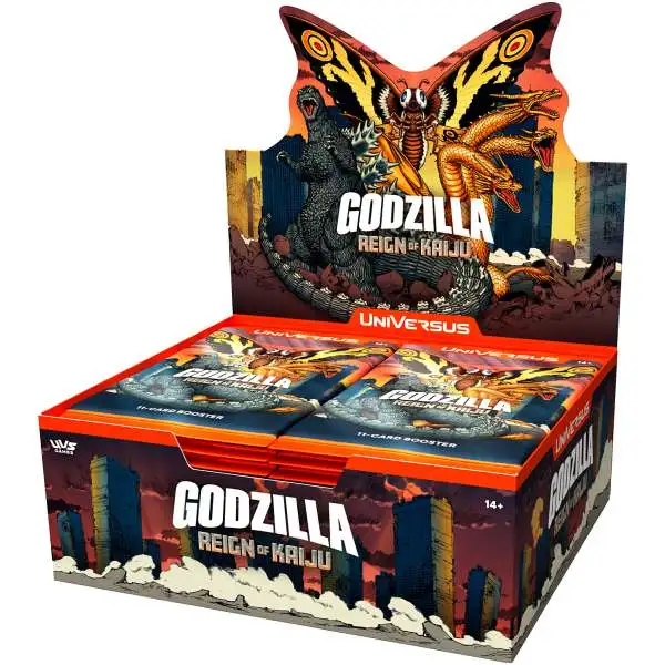 UFS Trading Card Game Godzilla: Reign Of Kaiju Booster Box [24 Packs]