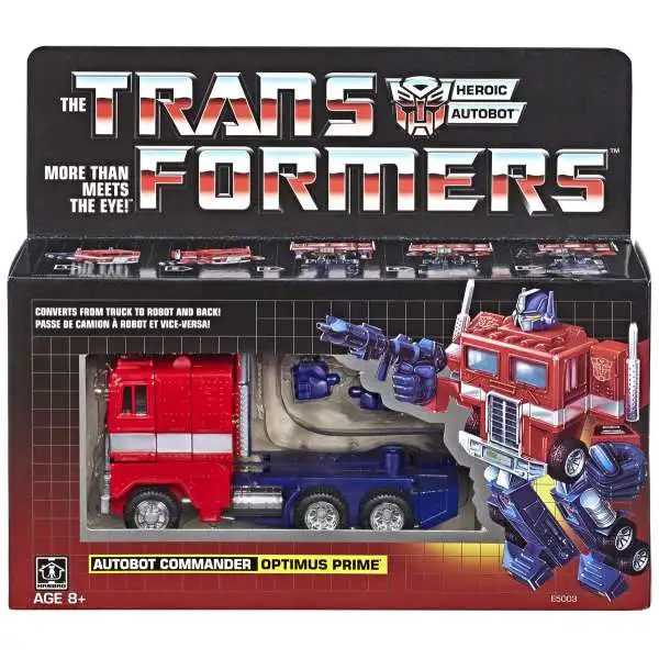 Transformers Gen 1 2018 Reissue Optimus Prime Exclusive Action Figure [Autobot Commander]
