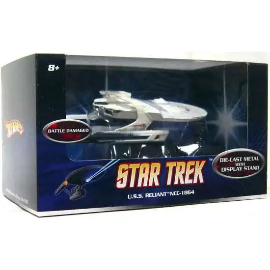 Star Trek The Wrath of Khan Hot Wheels U.S.S. Reliant NCC-1864 Diecast Car [Battle Damaged]