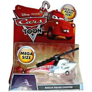 Disney / Pixar Cars Cars Toon Deluxe Oversized Rescue Squad Chopper Diecast Car