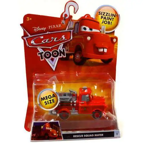 Disney / Pixar Cars Cars Toon Deluxe Oversized Rescue Squad Mater Diecast Car