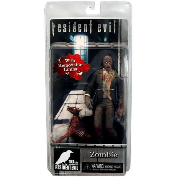 NECA バイオハザード ゾンビ 10thアニバーサリーアクションフィギュア NECA Resident Evil 10th Anniversary Series 1 Zombie with Dog 7