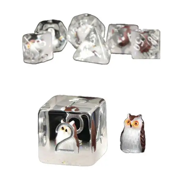 Dungeons & Dragons Penguin 7 Piece Resin Dice Set (Pre-Order ships February)
