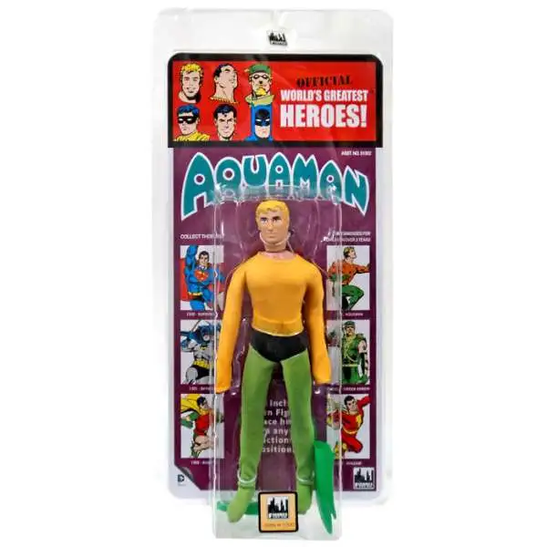 DC World's Greatest Heroes! Kresge Retro Style Series 2 Aquaman Retro Action Figure
