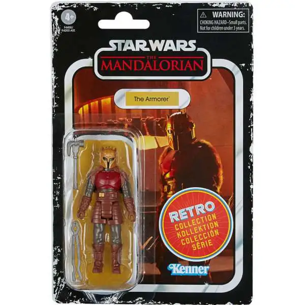 Star Wars The Mandalorian Retro Collection Wave 2 The Armorer Action Figure