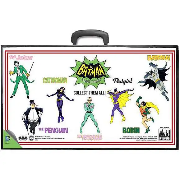DC Batman Full Body Comic Art Action Figure Case [Classic TV Series (1966)]