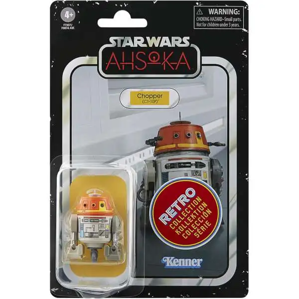 Star Wars Ahsoka Retro Collection Chopper (C1-10P) Action Figure