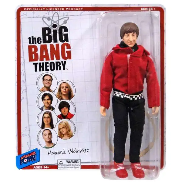 The Big Bang Theory Retro Style Howard Action Figure