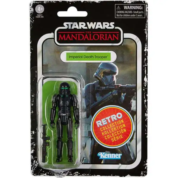 Star Wars The Mandalorian Retro Collection Wave 2 Imperial Death Trooper Action Figure