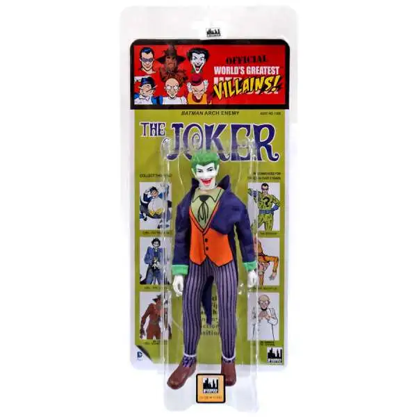 DC World's Greatest Villains! Kresge Retro Style Series 3 The Joker Retro Action Figure