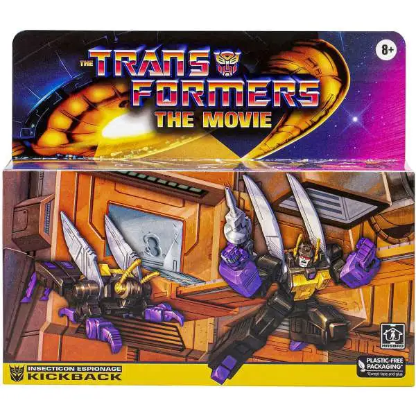 Transformers The Movie Retro G1 Kickback Action Figure [Insecticon Espionage]