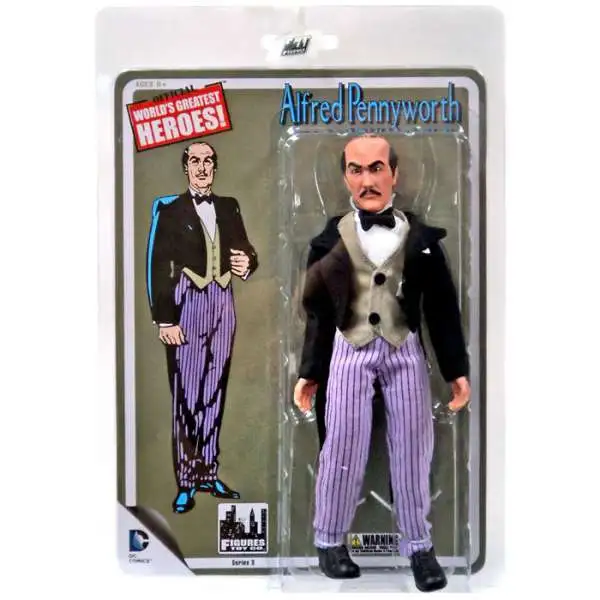 Batman World's Greatest Heroes Series 3 Alfred Action Figure