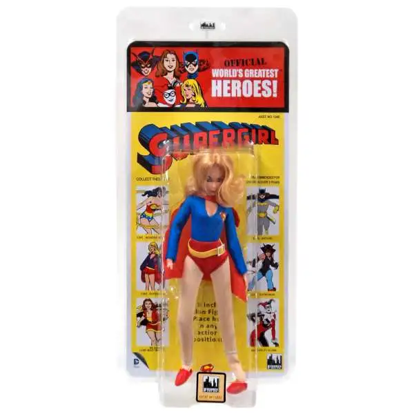DC World's Greatest Heroes! Kresge Retro Style Series 2 Supergirl Retro Action Figure