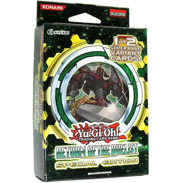 YuGiOh Return of the Duelist Special Edition [3 Booster Packs & Promo Card]