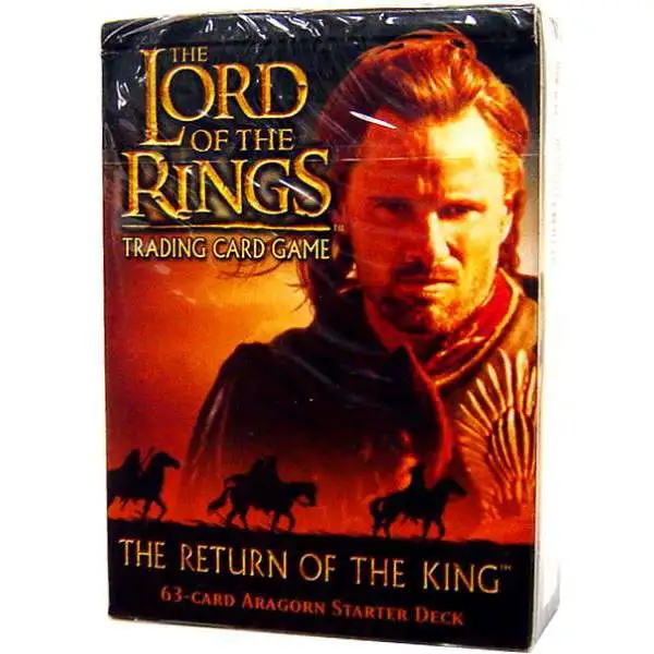The Lord of the Rings Trading Card Game The Return of the King Aragorn Starter Deck