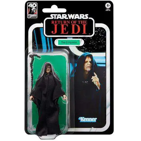 Star Wars Return of the Jedi Black Series Emperor Palpatine Action Figure [40th Anniversary]