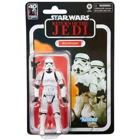Star Wars Return of the Jedi Black Series Stormtrooper Action Figure [40th Anniversary]