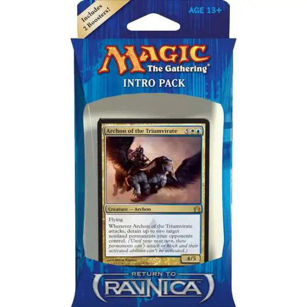 MtG Return to Ravnica Azorius Advance Intro Pack [60 Cards & 1 Booster Pack]