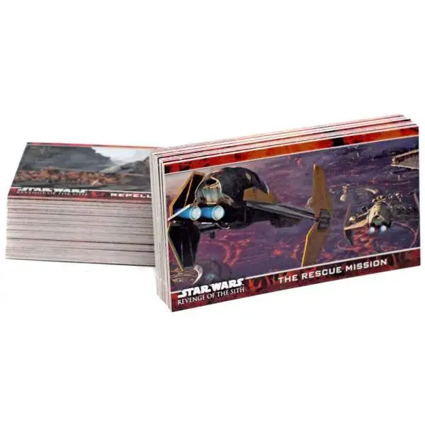 Star Wars Revenge of the Sith Widevision Trading Card Set