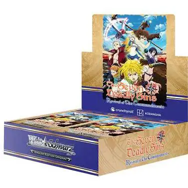 Weiss Schwarz Trading Card Game The Seven Deadly Sins Revival of the Commandments Booster Box [16 Packs]