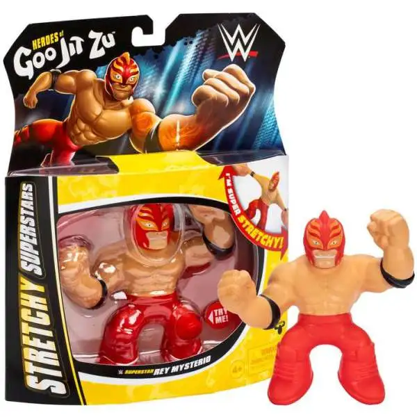 Heroes of Goo Jit Zu WWE Wreslting Rey Mysterio Action Figure [Stretchy Superstar!]