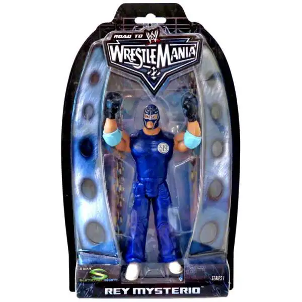 WWE Wrestling Road to WrestleMania 22 Series 1 Rey Mysterio Action Figure