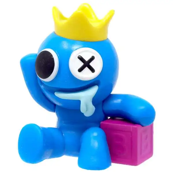 Rainbow Friends Blue 2.5-Inch Mini Figure [with Block, Loose]