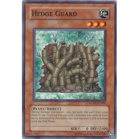YuGiOh YuGiOh 5D's Raging Battle Common Hedge Guard RGBT-EN008