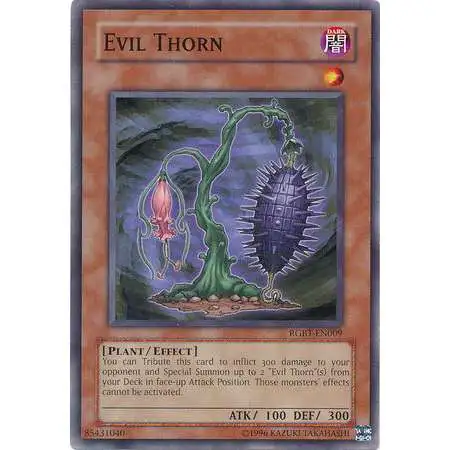 YuGiOh YuGiOh 5D's Raging Battle Common Evil Thorn RGBT-EN009