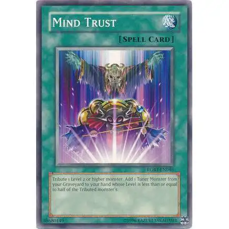 YuGiOh YuGiOh 5D's Raging Battle Common Trust Mind RGBT-EN046