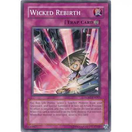 YuGiOh YuGiOh 5D's Raging Battle Common Wicked Rebirth RGBT-EN067