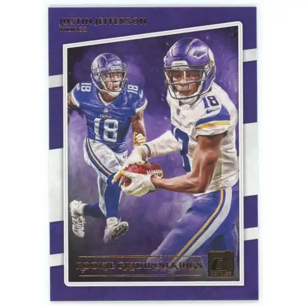 NFL 2020 Panini Donruss Rookie Gridiron Kings Justin Jefferson RGK-JUJ