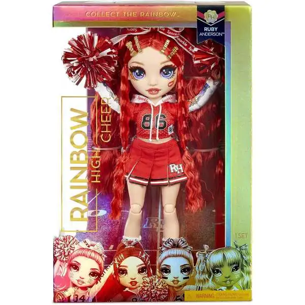 Rainbow High Cheer Ruby Anderson Doll [Damaged Package]