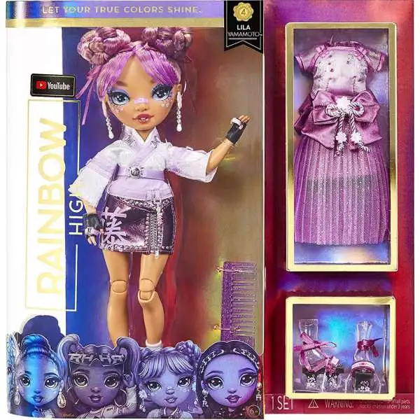 Rainbow High Fashion Lila Yamamoto Doll