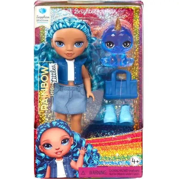 Rainbow High Littles Sapphire Bradshaw Doll