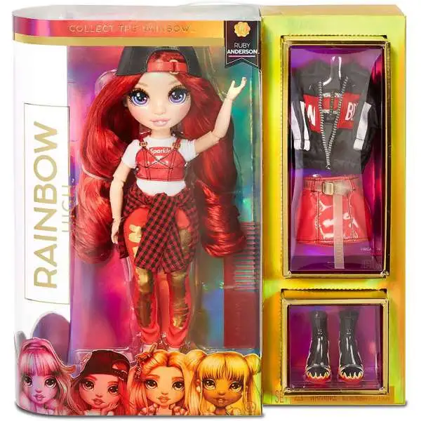 Rainbow High Ruby Anderson Doll [Damaged Package]