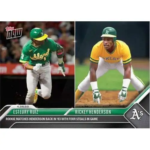 Jasson Dominguez/Ronny Mauricio/Austin Wells - 2023 MLB TOPPS NOW® Card 801  - PR: 3393