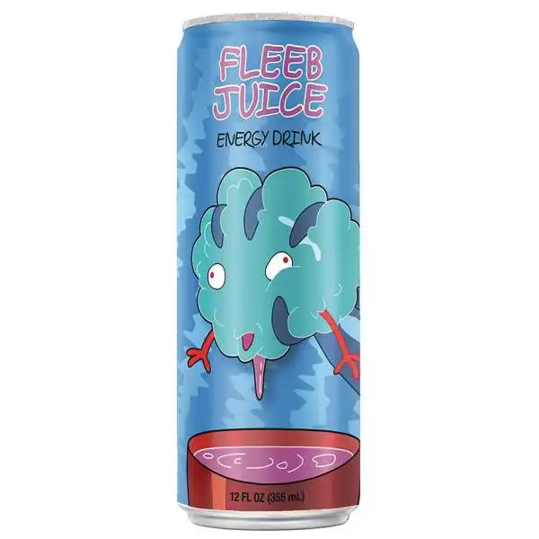 Rick & Morty Fleeb Juice 12 Ounce Energy Drink