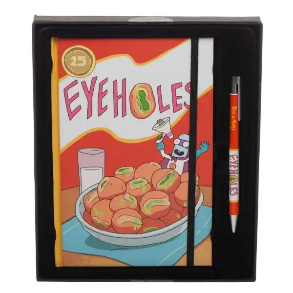 Rick & Morty Eyeholes Journal / Pen Set