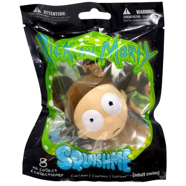 Rick & Morty Squishme Morty Squeeze Toy