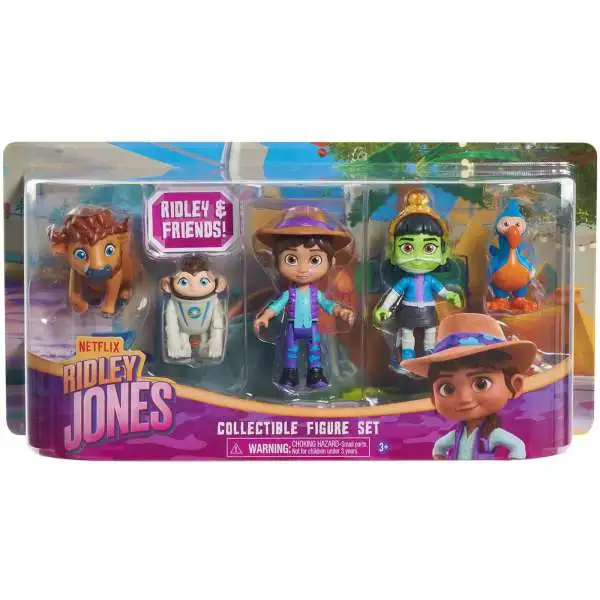 Ridley Jones Dudley, Fred, Ridley, Ismat & Peaches Figure 5-Pack