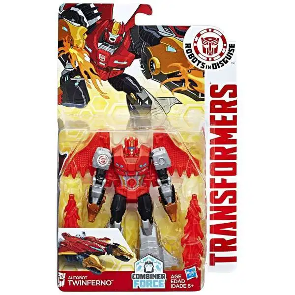 Transformers Robots in Disguise Twinferno Warrior Action Figure