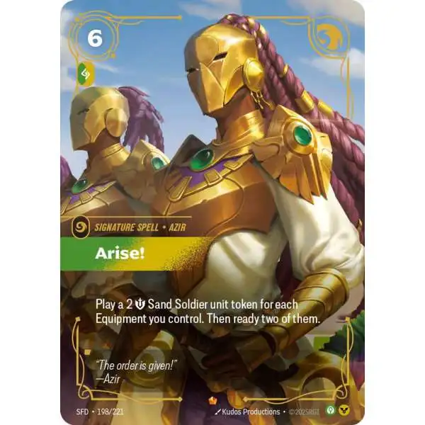 Riftbound League of Legends Trading Card Game Spiritforged Single