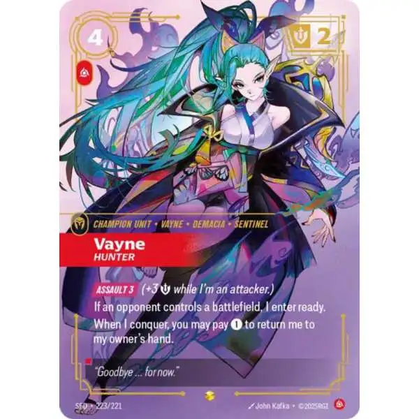 Riftbound ヴァイ vi Over Number Riftbound League of Legends Trading Card Game Spiritforged Single