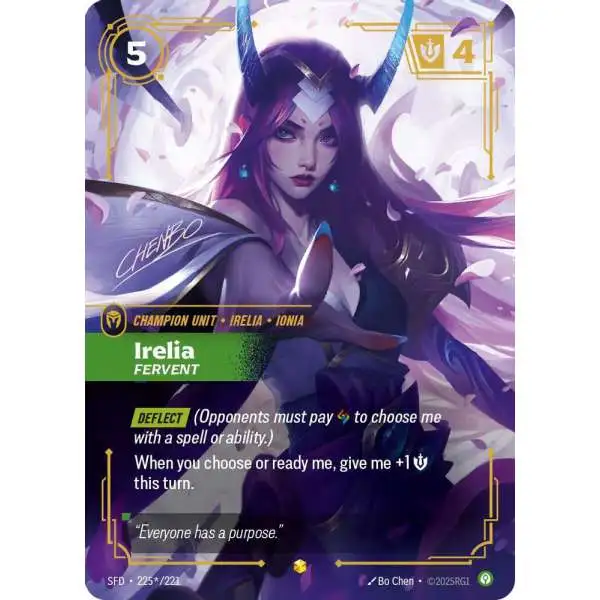 Riftbound League of Legends Trading Card Game Spiritforged Single